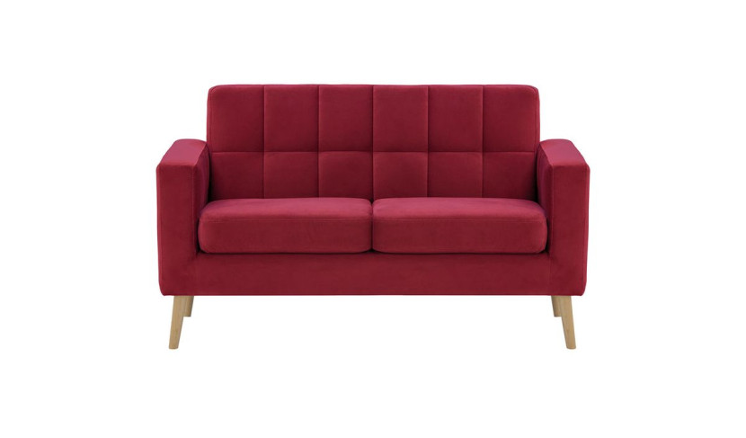 Sofa dwuosobowa Neat-Velluto 7-like oak 401137
