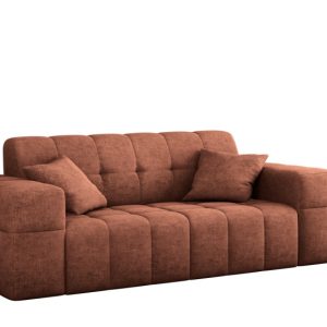 Sofa dwuosobowa NIMES, tkanina Perfect Harmony, Miedziany 679496 Sofa dwuosobowa NIMES, tkanina Perfect Harmony, Miedziany 679496