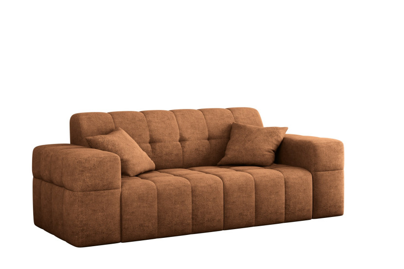 Sofa dwuosobowa NIMES, tkanina Perfect Harmony, Pomarańczowy 679485