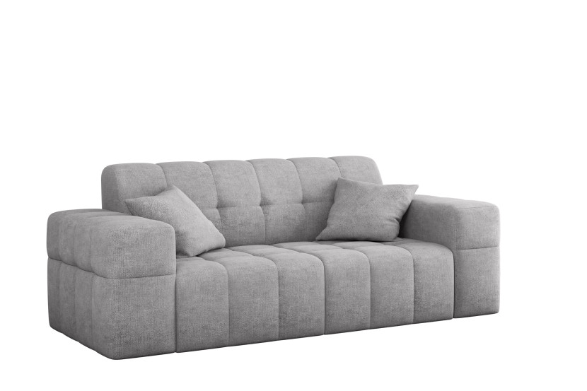 Sofa dwuosobowa NIMES, tkanina Perfect Harmony, Szary 679487