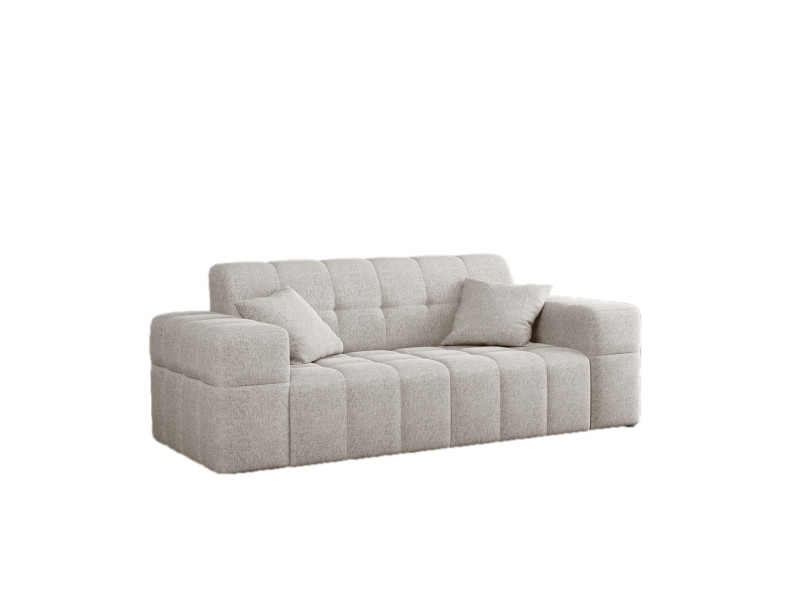 Sofa dwuosobowa NIMES, tkanina Verita, wiele kolorów Beżowy 662087