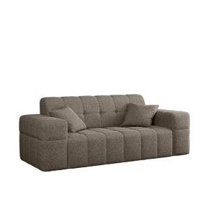 Sofa dwuosobowa NIMES, tkanina Verita, wiele kolorów Ciemnobeżowy 662098 Sofa dwuosobowa NIMES, tkanina Verita, wiele kolorów Ciemnobeżowy 662098