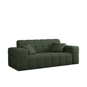 Sofa dwuosobowa NIMES, tkanina Verita, wiele kolorów Ciemnozielony 662089 Sofa dwuosobowa NIMES, tkanina Verita, wiele kolorów Ciemnozielony 662089