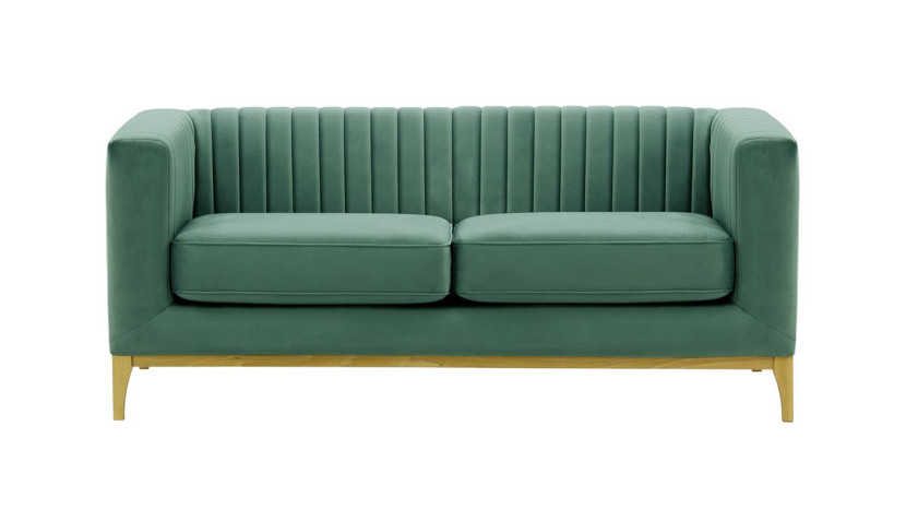 Sofa dwuosobowa Slender Wood-Velluto 12-like oak 195260