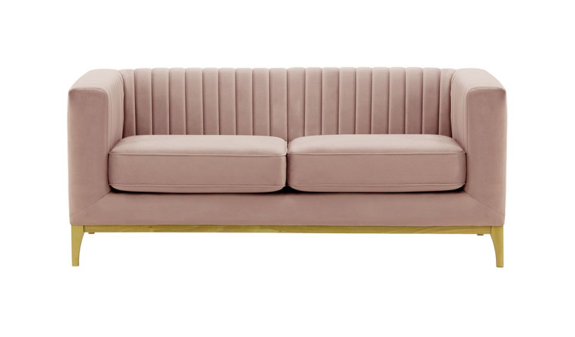 Sofa dwuosobowa Slender Wood-Velluto 14-like oak 195270