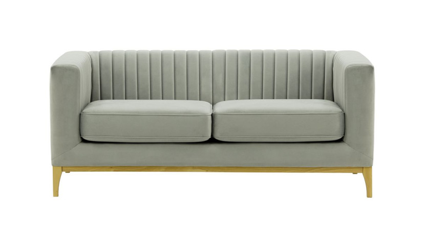 Sofa dwuosobowa Slender Wood-Velluto 15-like oak 195249