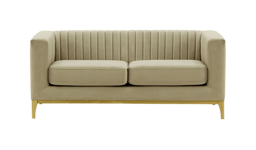 Sofa dwuosobowa Slender Wood-Velluto 3-like oak 195247