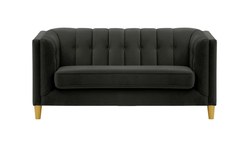 Sofa dwuosobowa Sodre-Velluto 20-like oak 434783