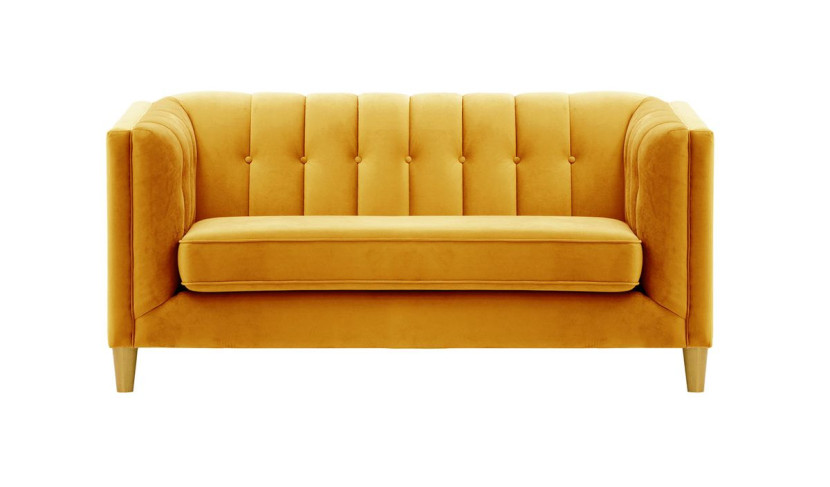 Sofa dwuosobowa Sodre-Velluto 8-like oak 434767