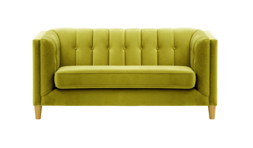 Sofa dwuosobowa Sodre-Velluto 9-like oak 434812