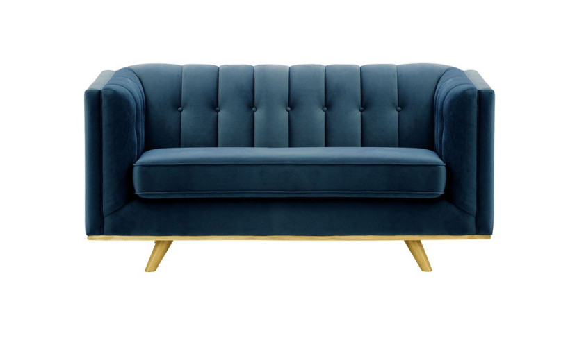 Sofa dwuosobowa Vicenza-Velluto 11-like oak 434747