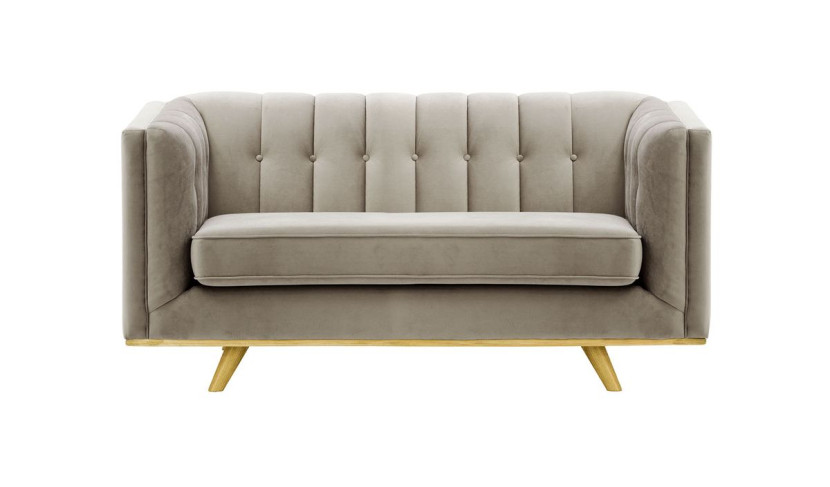 Sofa dwuosobowa Vicenza-Velluto 17-like oak 434788