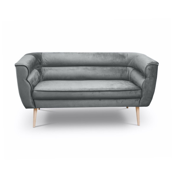 Sofa dwuosobowa w stylu skandynawskim MARO 2 / MG2241 szary 351517