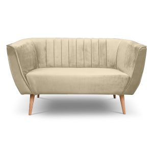 Sofa dwuosobowa w stylu skandynawskim PIK 2 / MON02 ecru 382769
