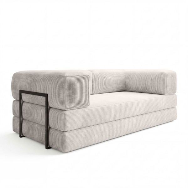 Sofa Edi, tkanina Poso, beż (100) 1101414