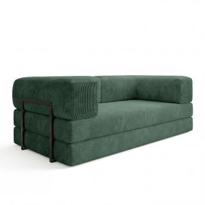 Sofa Edi, tkanina Poso, ciemnozielony (14) 1101443 Sofa Edi, tkanina Poso, ciemnozielony (14) 1101443