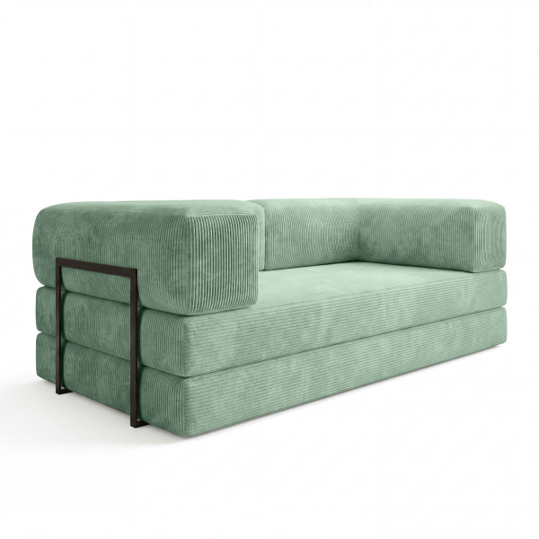 Sofa Edi, tkanina Poso, pistacjowy (47) 1101429
