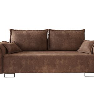 Sofa EMMA brąz funkcja spania pojemnik 927950 Sofa EMMA brąz funkcja spania pojemnik 927950