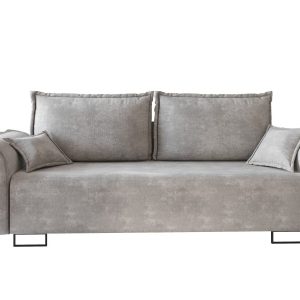 Sofa EMMA szary funkcja spania pojemnik 927945 Sofa EMMA szary funkcja spania pojemnik 927945