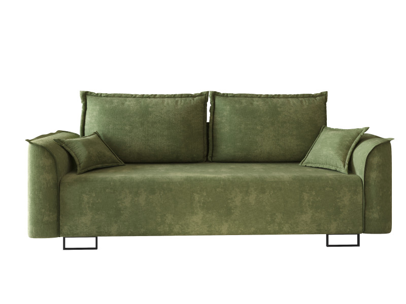 Sofa EMMA zieleń funkcja spania pojemnik 927955