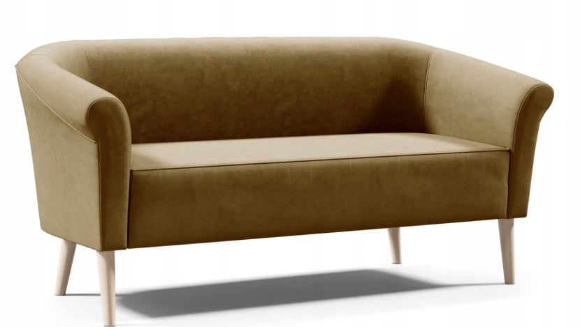 Sofa ESPERO styl skandynawski 3 osobowa welur monolith 48 568859