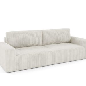 Sofa FANO z bokami funkcja spania sztruks Kolor: TILIA 1 433907 Sofa FANO z bokami funkcja spania sztruks Kolor: TILIA 1 433907