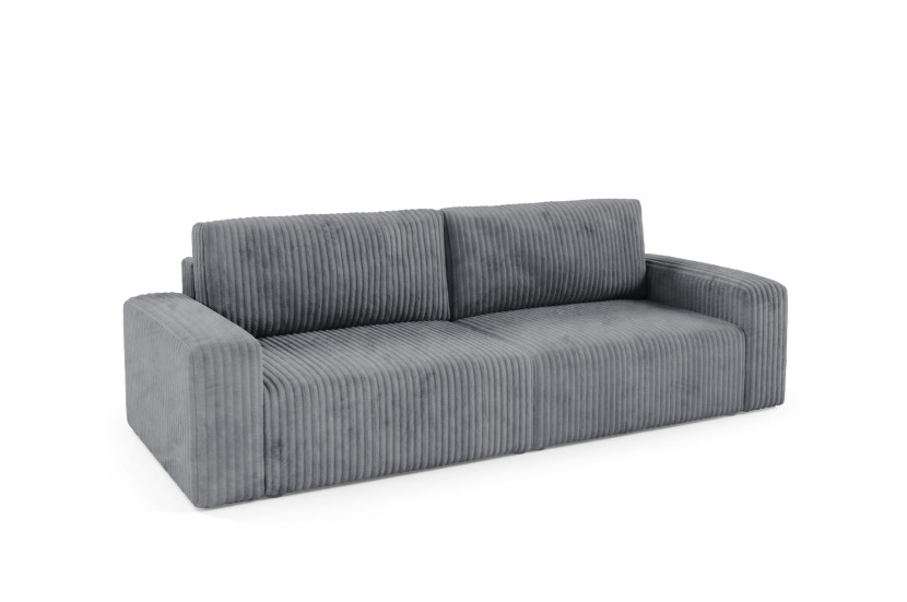 Sofa FANO z bokami funkcja spania sztruks Kolor: TILIA 90 433906
