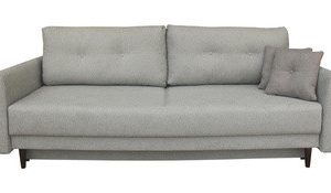 Sofa Forn z funkcją spania jasna szara 70773 Sofa Forn z funkcją spania jasna szara 70773