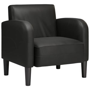 Sofa Fotel z Podłokietnikami Czarny 54 cm Skóra ekologiczna 789944 Sofa Fotel z Podłokietnikami Czarny 54 cm Skóra ekologiczna 789944