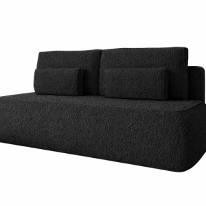 Sofa GAJA baranek boucle czarna wygodna nowoczesna 943701 Sofa GAJA baranek boucle czarna wygodna nowoczesna 943701