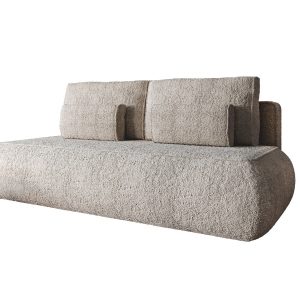 Sofa GAJA baranek boucle wygodna nowoczesna beżowa 943696 Sofa GAJA baranek boucle wygodna nowoczesna beżowa 943696