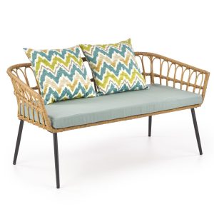 Sofa GARDENA rattanowy/wielobarwny 1003909 Sofa GARDENA rattanowy/wielobarwny 1003909