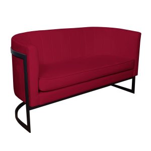 Sofa Glamour tkanina Welur podstawa metalowa 141838