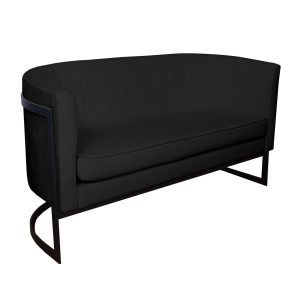 Sofa Glamour tkanina Welur podstawa metalowa 141840