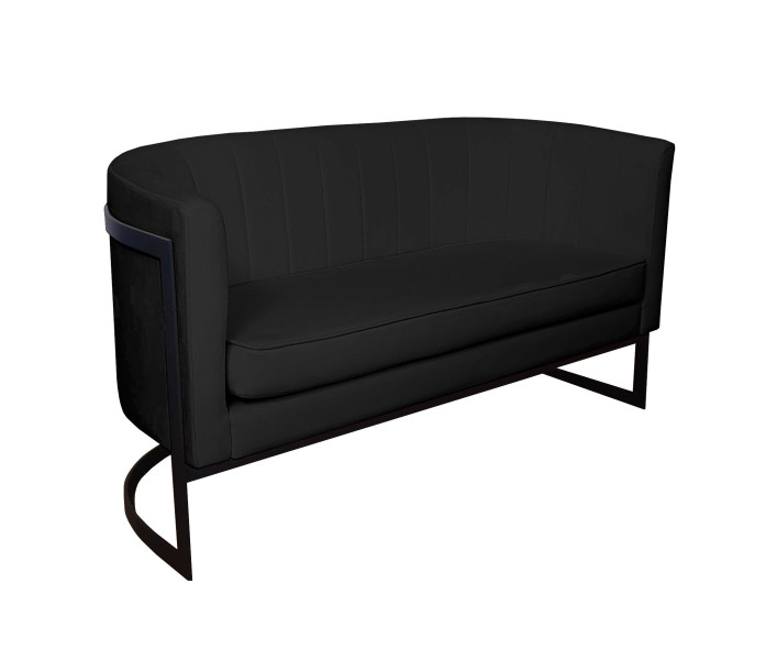 Sofa Glamour tkanina Welur podstawa metalowa 141840