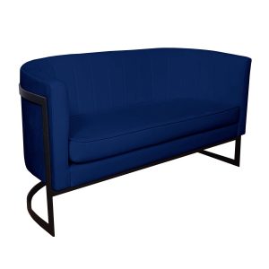 Sofa Glamour tkanina Welur podstawa metalowa 141841