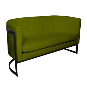 Sofa Glamour tkanina Welur podstawa metalowa 141843