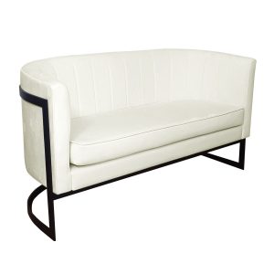 Sofa Glamour tkanina Welur podstawa metalowa 141834