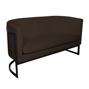 Sofa Glamour tkanina Welur podstawa metalowa 141836