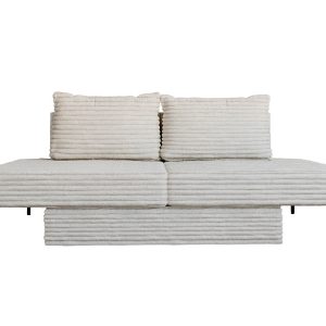 Sofa HANA 4w1 system wielofunkcyjny sztruks beż 937588 Sofa HANA 4w1 system wielofunkcyjny sztruks beż 937588