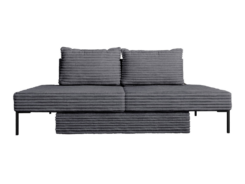 Sofa HANA 4w1 system wielofunkcyjny sztruks grafit 937587
