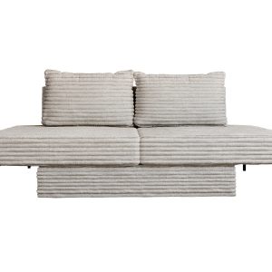 Sofa HANA 4w1 system wielofunkcyjny sztruks jasno szary 937599