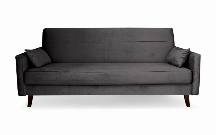 Sofa izoria z funkcją spania 192x120 cm ciemnoszara vogue 16 718335