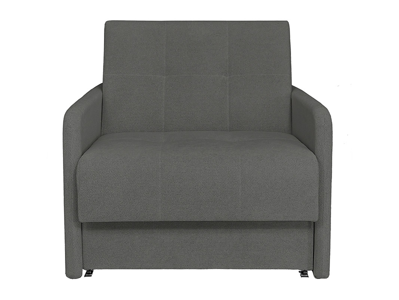 Sofa jednoosobowa Como rozkładana z pojemnikiem szara 295985