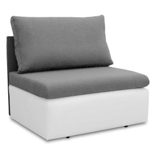 Sofa jednoosobowa Toledo Szary/Biały 192024