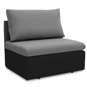 Sofa jednoosobowa Toledo Szary/Czarny 192025