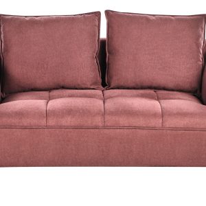 Sofa kanapa 2 osobowa burgundowa 385018