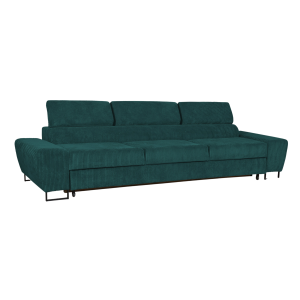 Sofa kanapa 3 os rozkładana z f. spania Savio Family meble zielony sztruks 519884 Sofa kanapa 3 os rozkładana z f. spania Savio Family meble zielony sztruks 519884