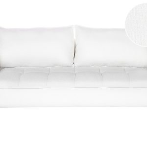 Sofa kanapa 3 osobowa boucle biała 385013