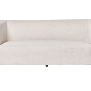 Sofa kanapa 3-osobowa tapicerowana biała 451675 Sofa kanapa 3-osobowa tapicerowana biała 451675